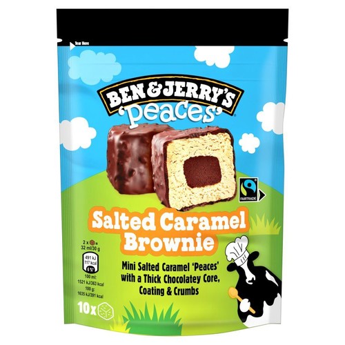 Lody Peaces Salted Caramel Brownie Ben&Jerry's 160 ml