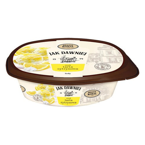 Lody Jak Dawniej o smaku tarty cytrynowej  Koral 550 g