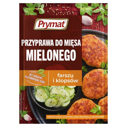 Przyprawa do mięsa mielonego, farszu i klopsów Prymat 20 g