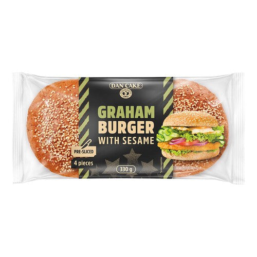 Bułki graham burger Dan Cake 330 g
