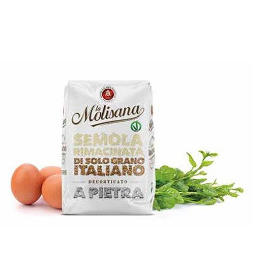 Rimancinata Mąka typ 1  - 100% ziarno włoskie  La Molisana 1 kg