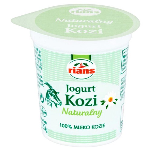 Jogurt kozi naturalny Rians 120 g