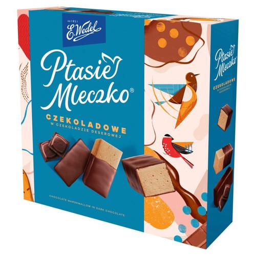Ptasie mleczko czekoladowe E.Wedel 340 g