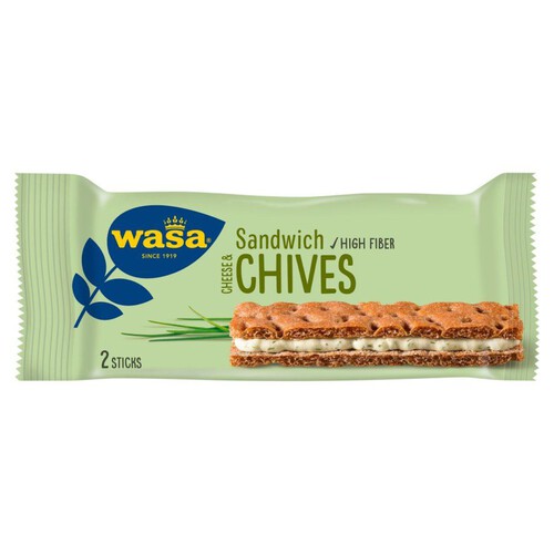 Chrupiąca kanapka z serkiem i szypiorkiem Wasa 37 g