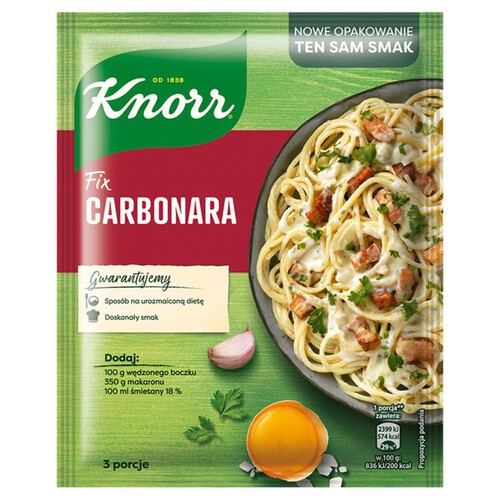 Fix Spaghetti Carbonara Knorr 42 g