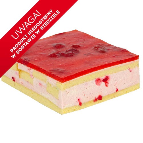 Truskawkowa szachownica Cukiernia Auchan na wagę ok. 400 g