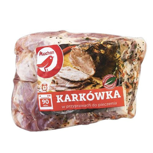 Karkówka w przyprawach do pieczenia Auchan na wagę ok. 1 kg