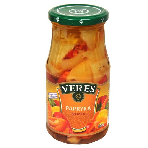 Papryka słodka marynowana Veres 500 g