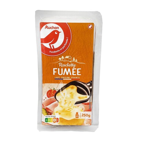 Ser Raclette  Auchan 250 g