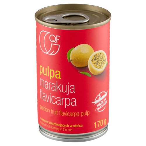 Pulpa z marakuji flavicarpa Quality Food 170 g