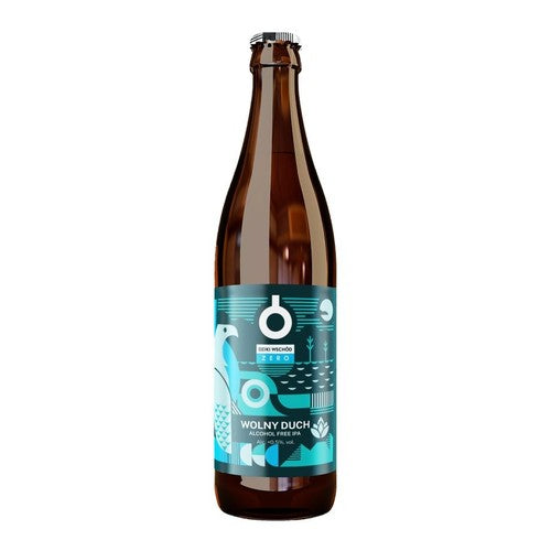 Wolny Duch Piwo bezalkoholowe IPA alk.0.0% obj. Dziki Wschód 500 ml