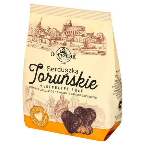 Serduszka Toruńskie w czekoladzie Kopernik 144 g