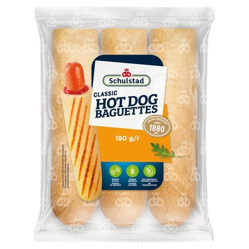 Bułki do hot dogów Schulstad 180 g