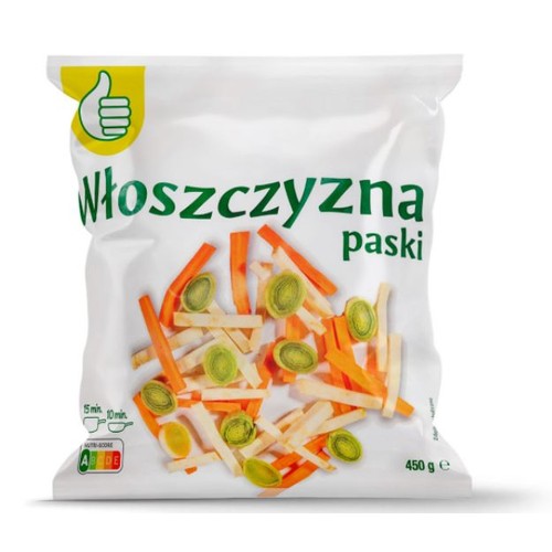 Włoszczyzna paski  Auchan 450 g