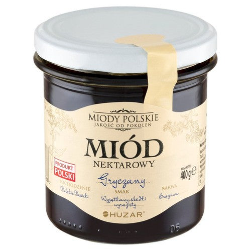 Miód nektarowy gryczany Huzar 400 g