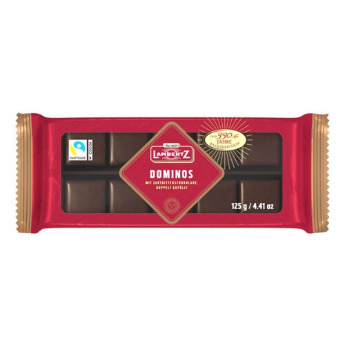 Kostki piernikowe z nadzieniem o smaku jabłkowym Lambertz 125 g